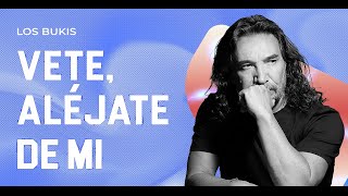 Los Bukis  Vete aléjate de mí  Lyric video [upl. by Leksehcey]