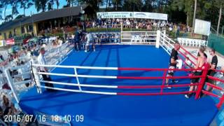 David Ploc vs Filip Miňovský Boxing Poděbrady [upl. by Barren]