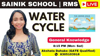 Water Cycle  GK  Sainik School  RMS  Akshata Maam  Knowell Bell  8305103918 [upl. by Sielen]