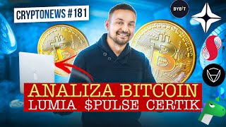 Analiza Bitcoin  LUMIA HYPERNODE  AirDrop SUPRA  PULSE  CERTIK CryptoNews 181 [upl. by Adriana206]