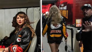 Taylor Swift’s Chiefs Jacket at Game Came from an Unlikely Source – Fans Amazed [upl. by Merline386]