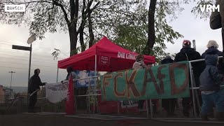 Demo gegen AfDLandesparteitag in Bingen [upl. by Jayson]