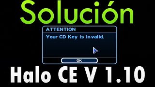 Halo 1 Clave de CD no valida ayuda [upl. by Acinemod]