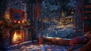 Winters Lullaby  Snowflakes Piano Melodies amp Fireside Warmth [upl. by Bivins]