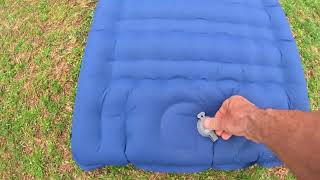 Ultralight Inflatable Sleeping Mat with Pillow  Review [upl. by Raveaux]