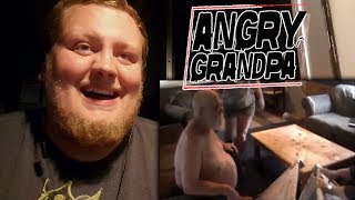 Angry Grandpa  cant put crib together Classic AGP REACTION [upl. by Hulburt496]