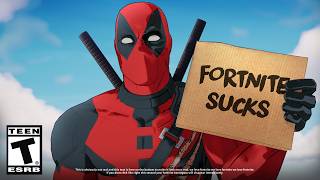 Deadpool ROASTED Fortnite [upl. by Assened719]