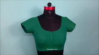 Blouse Stitching Tutorial Blouse Guru STEP 3 DIY  Blouse Guru [upl. by Atila]