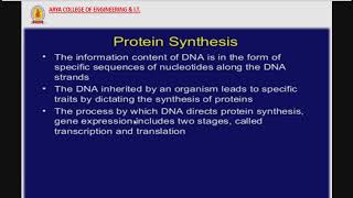 Information Transfer Biology by Nivedita Singh  Arya College [upl. by Celina]