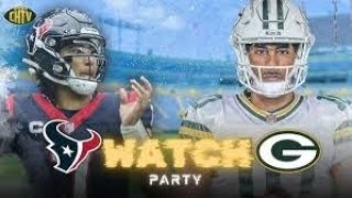 Texans vs Packers week 7 live reaction play by play [upl. by Ytirehc]