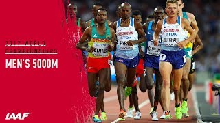 Mens 5000m Final  IAAF World Championships London 2017 [upl. by Samira]