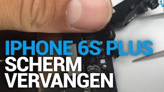 iPhone 6s Plus scherm en LCD vervangen  Fixjenl [upl. by Aramaj]