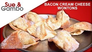 Bacon Cream Cheese Wontons [upl. by Ahsaele]