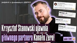 Krzysztof Stanowski ujawnia głównego partnera Kanału ZERO Spoiler TO MY 🦆 [upl. by Jalbert]