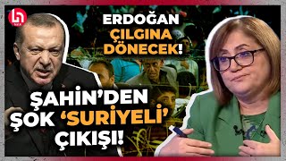 AKPli Fatma Şahinden Erdoğanı çılgına çevirecek açıklama quotSuriyeliler kendi vatanlarına dönmeliquot [upl. by Eseilanna880]