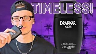 GUY LAROCHE DRAKKAR NOIR FRAGRANCE UNBOXING AND FIRST IMPRESSION [upl. by Raynold458]