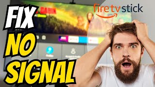 How to Fix No Signal or Black Screen on Amazon Firestick 4k Max Fast Method [upl. by Tcideneb759]