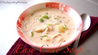 Easy Crab Soup Recipe [upl. by Dietz911]