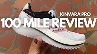 Saucony Kinvara Pro after 100 Miles [upl. by Airamesor]