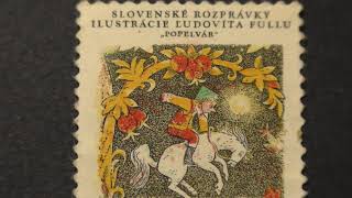 Postage stamp Československo ILUSTRACIE LYDOVITA FULLY quotPOPELVARquot 1968 Price 30 hellers [upl. by Amlas]