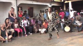 Dundunba Drum and African Dance Party Clown and Awesome Dancers [upl. by Asselem]