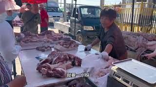 Beijing Daji Pork has changed again look at the thick slap of this pork that is the line queue u [upl. by Blackman]