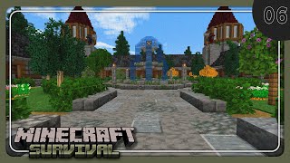 Construí un SANTUARIO en modo supervivencia  Minecraft Survival 120  Ep 06 [upl. by Negam]