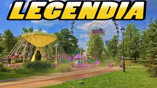 LEGENDIA Amusement Park  Legendia Śląskie Wesołe Miasteczko  Poland 4k [upl. by Svetlana]