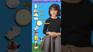 10 Dairy Products 🍧 for Kids  Learn with Adi  Adi Connection shorts [upl. by Kopp]