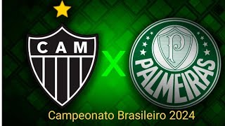 Previsão Campeonato Brasileiro Atlético Mineiro x Palmeiras [upl. by Akilat]