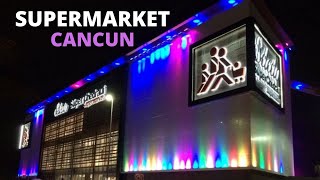 Where to buy in CANCUN 🌴 Hotel Zone Supermarket  Walking Tour [upl. by Hartmunn73]