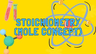 Mole concept  Stoichiometry  Chemistry grade 11 chemistry neet jee viral [upl. by Ettezyl413]