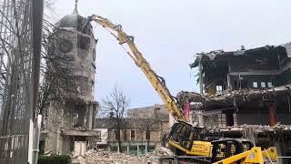 Falkirk Callendar Square Demolition Part 46 [upl. by Reahard]