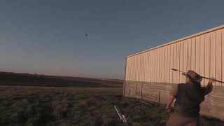 Flying Clay Samburu Spear Trick Shot  Tex Grebner Outdoors Spring 2024 [upl. by Stanly]