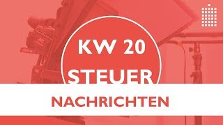 Steuernachrichten  Update 202019  Kostenlos amp schnell informiert [upl. by Kall]