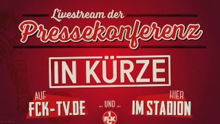 Livestream Pressekonferenz zum Auswärtsspiel in Großaspach [upl. by Gabbert444]