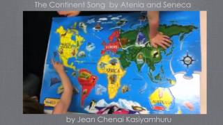 Montessori Preschool  Geography  The Continents Song [upl. by Rotciv]