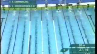 womens 100m butterfly Barcelona 2003 [upl. by Adrea]