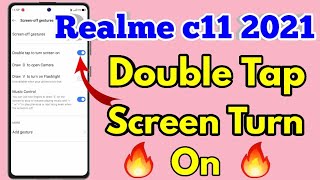 Realme c11 2021 Double Tap Screen On  Double Tap Screen On Realme c11 2021 realmec112021 [upl. by Tat]