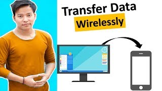 How to Transfer all files between computer and Mobile Wirelessly For Free [upl. by Lloyd]