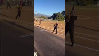 SJLA VS SJVA softball game San Jacinto music softball 2024 sanjacinto school gametime girl [upl. by Blas]