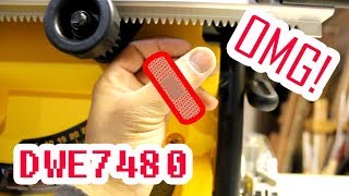 Dewalt Jobsite Table Saw DWE7480 Unboxing and Review  JURO Workshop [upl. by Sillihp]