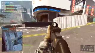 Battlefield 4  PC  Gameplay w SG553 on Shanghai  504 [upl. by Alhan761]