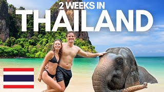 How to travel Thailand  The PERFECT 2 week Itinerary😍🐘🇹🇭 [upl. by Ahsael]