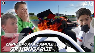 DE SCHADE GAAT AAN💥  GP van Hongarije 🇭🇺  F1 Racekampioenschap 13 [upl. by Putscher]