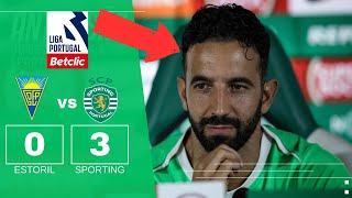 CONFERÊNCIA DE IMPRENSA DE RUBEN AMORIM FAMALICAO 0 vs SPORTING 3 LIGA PORTUGAL BETCLIC 2425 ⚽ [upl. by Clabo479]