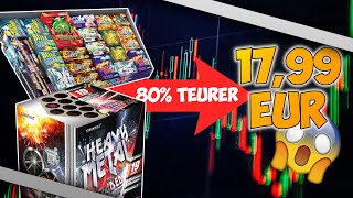 FEUERWERK PREISE IN SUPERMÄRKTEN STEIGEN UM 80 😱 [upl. by Lydell]