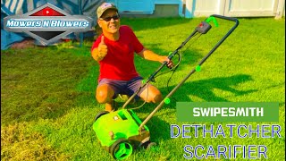 SunJoe vs Greenworks Electric Dethatchers  FULL COMPARISON [upl. by Wolcott792]