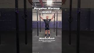 Burgener Warmup For The Snatch [upl. by Balough]