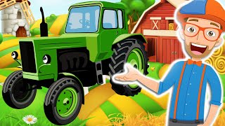 Blippi Tractor en Español Canción [upl. by Taylor]